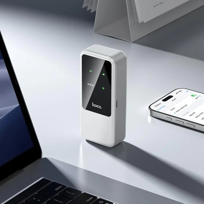 HOCO HI42 4G WiFi router packaging box