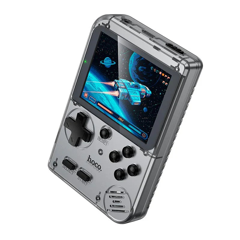 Compact handheld gaming device with color screen
