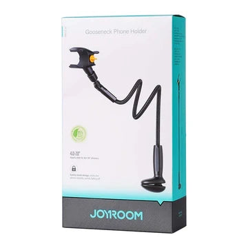 JR-ZS389 gooseneck holder clamp on desk with phone