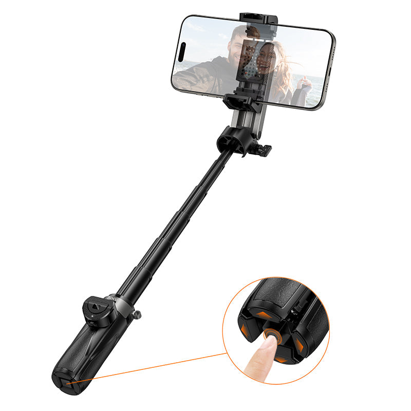Hoco K27 Selfie Stick – Extendable Phone Tripod with Remote