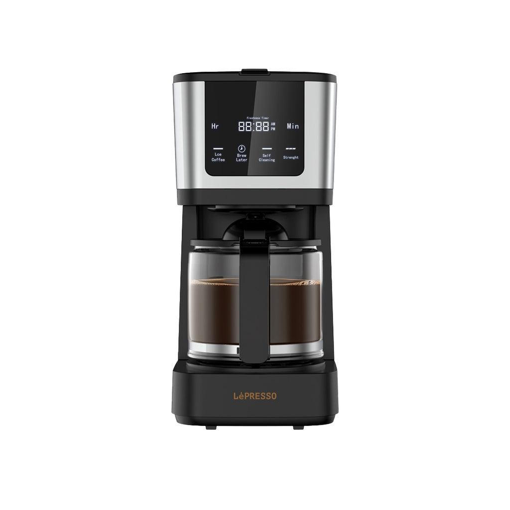 LePresso Rich Brew Coffee Machine with interactive touch display
