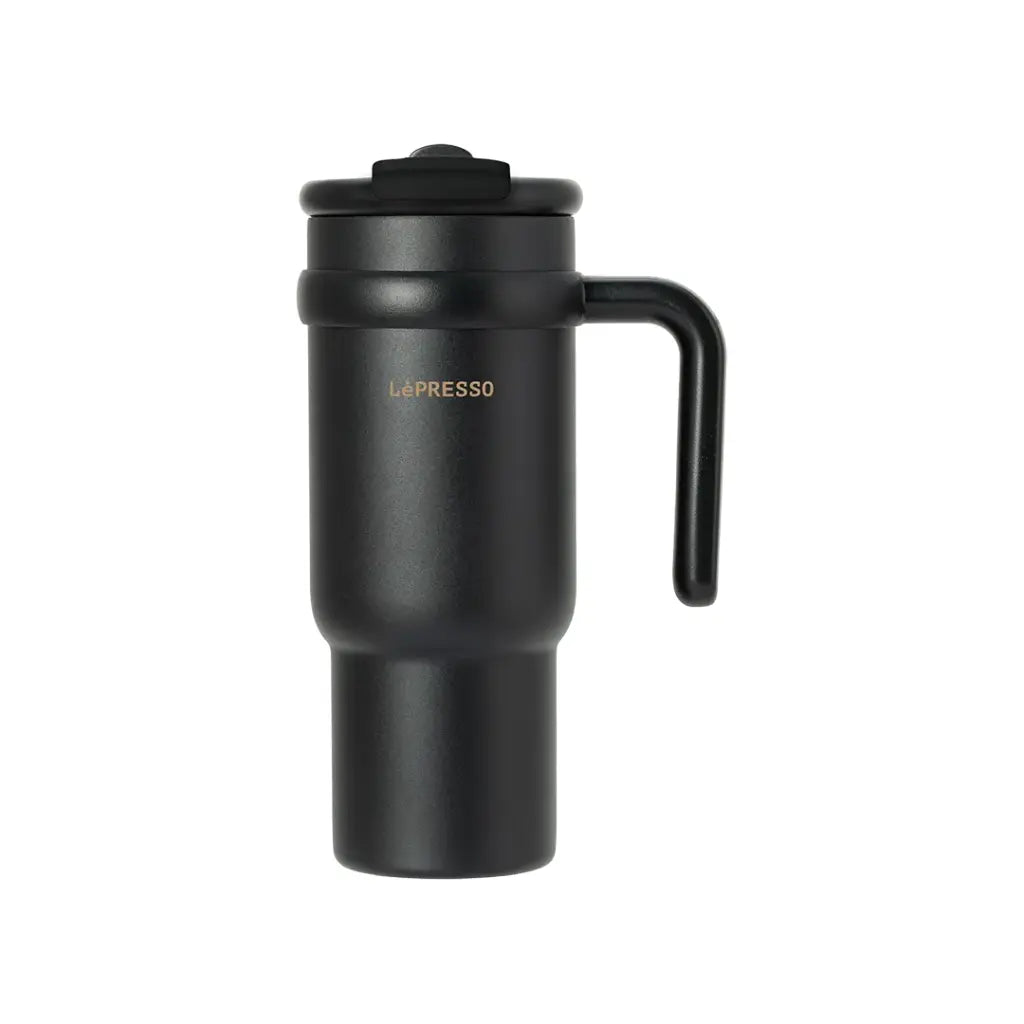 LePresso Thermo Flask insulated mug 900mL stainless steel design

