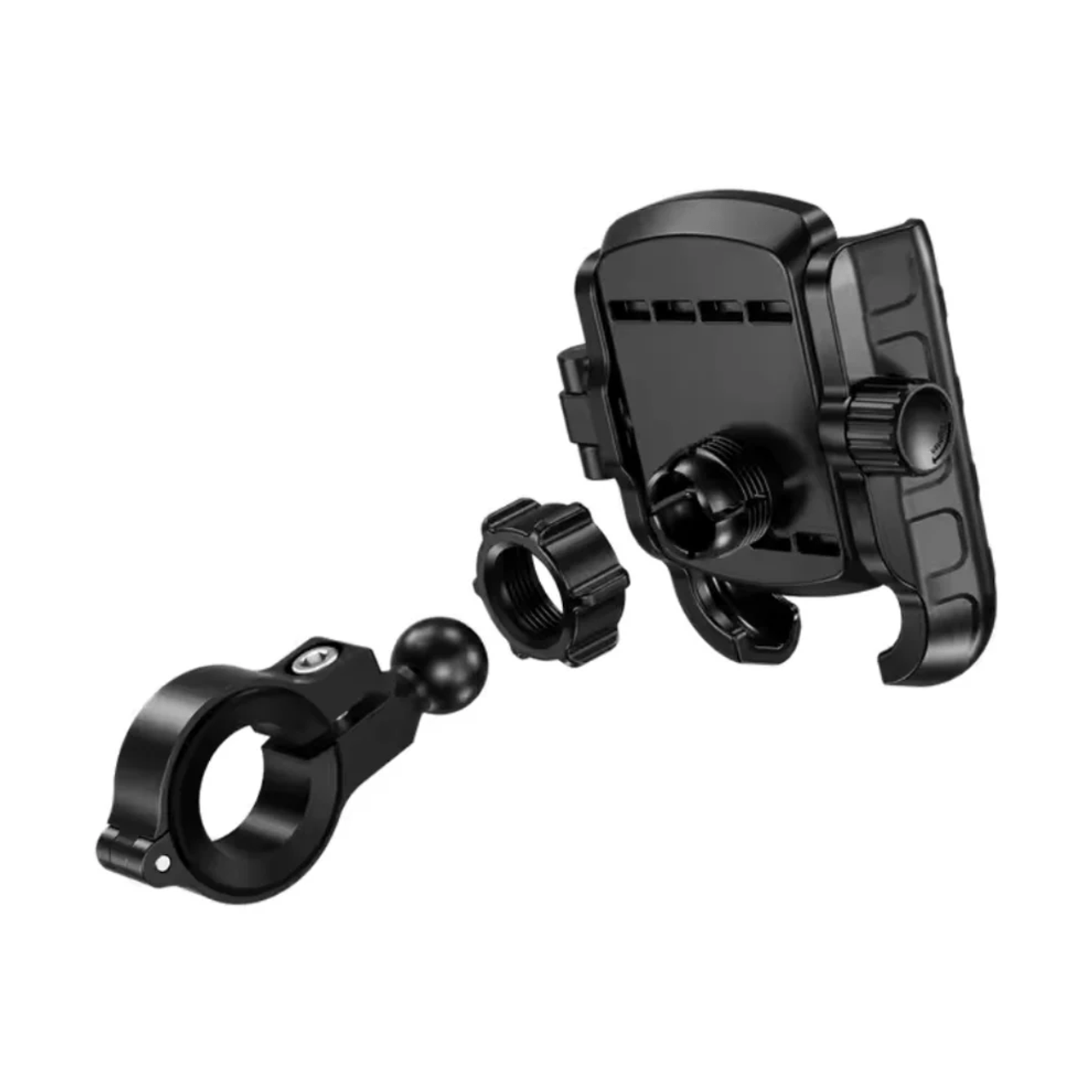 Kewig M8SP bike phone holder – clamp system fits most motorcycle handlebars