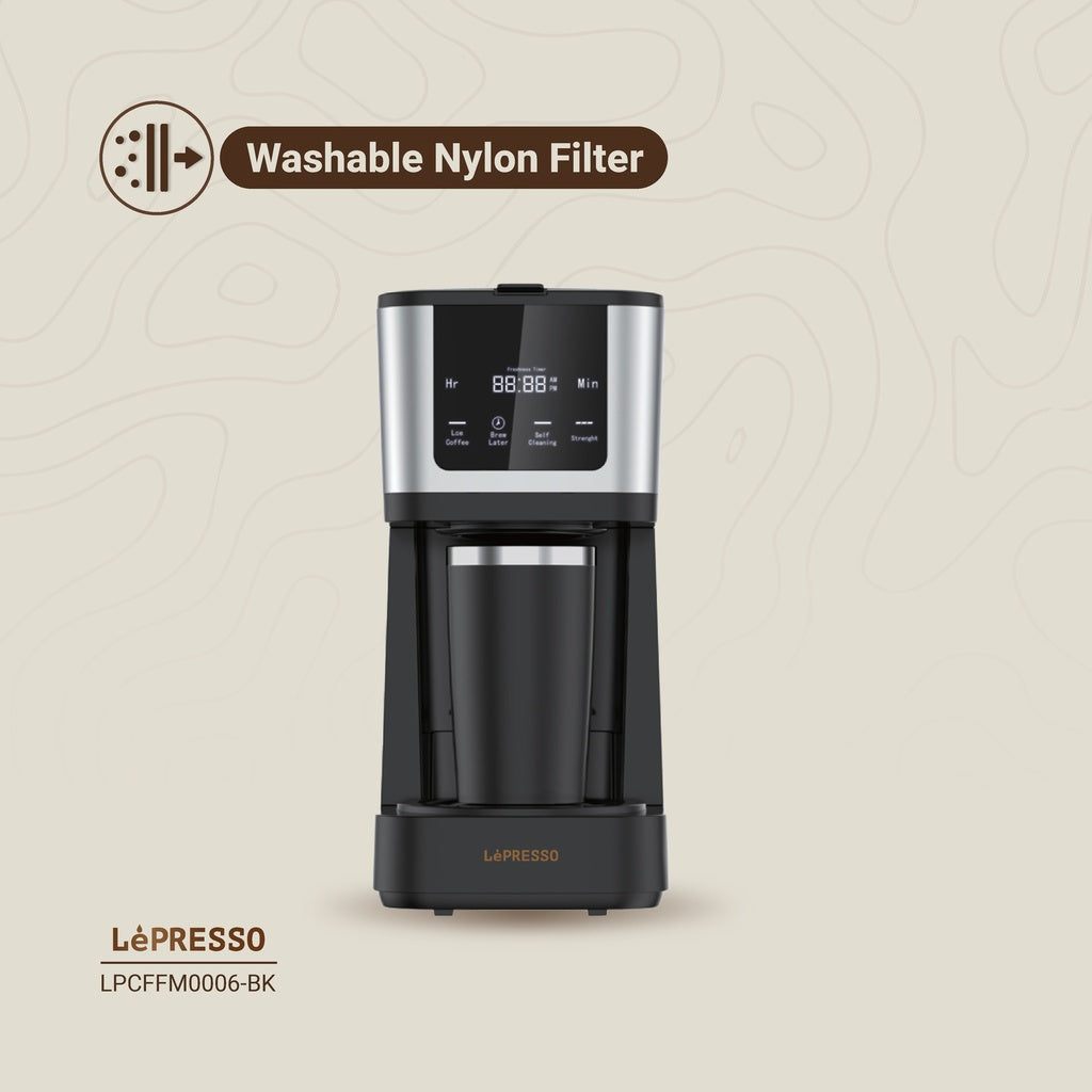 LePresso coffee machine in modern kitchen setup