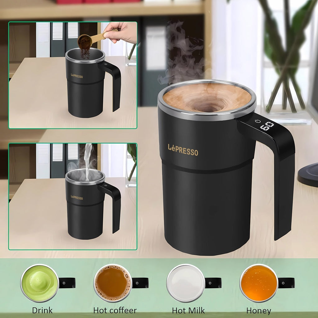 LePresso Stirmagic Auto Stirring Mug  ORIGINAL