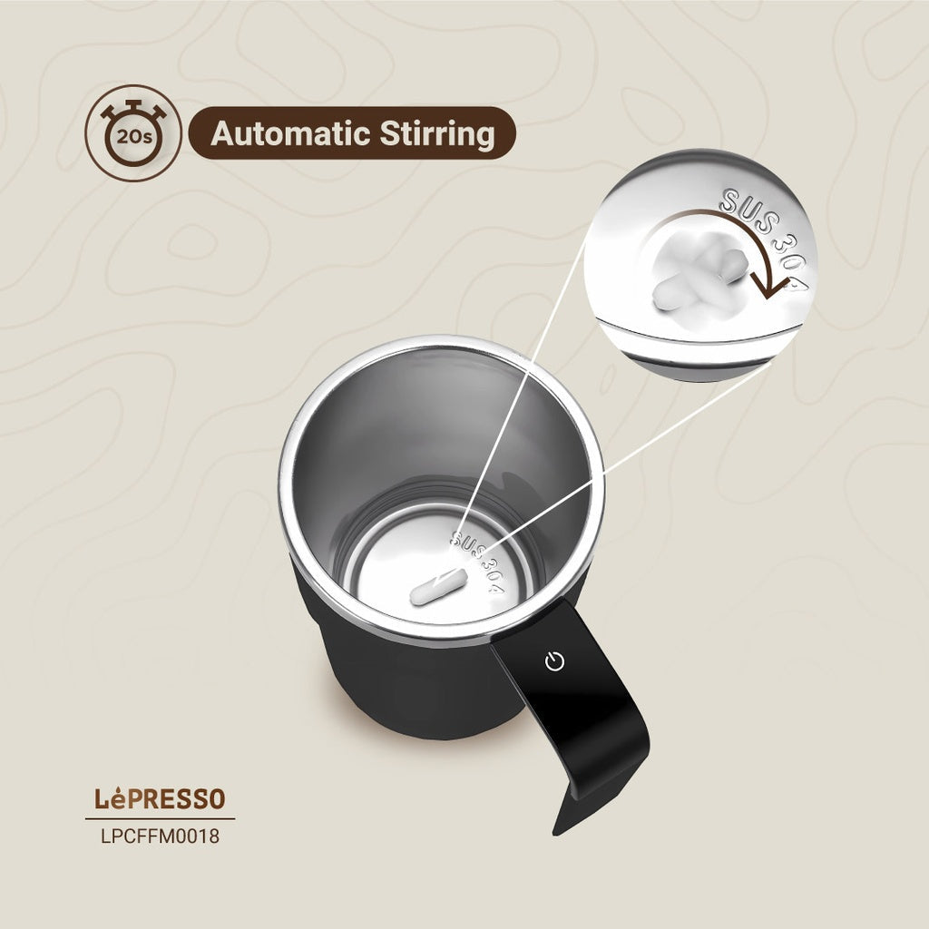 LePresso Stirmagic Auto Stirring Mug  ORIGINAL