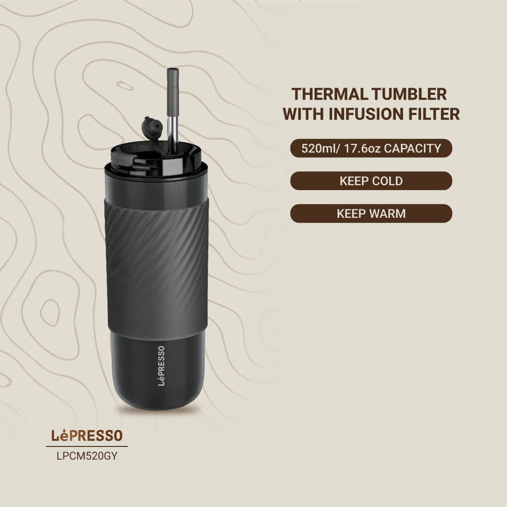 Lepresso Thermal Tumbler With Infusion Filter Original