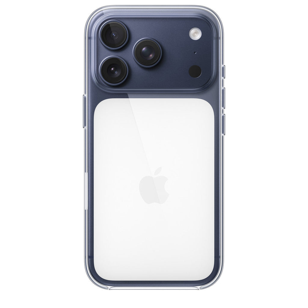 iPhone 17 MagSafe Clear Case Original IC – White Back, Crystal Clear