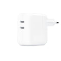 Apple Original 35W dual USB-C power adapter front view