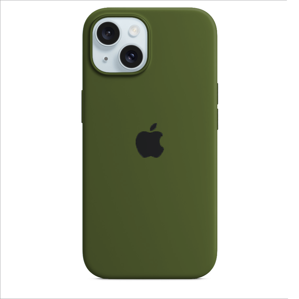 iPhone 15 Plus Silicone Case – Lilac Color