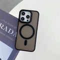 Matte Shockproof MagSafe Case – Black on iPhone 16 Pro Max