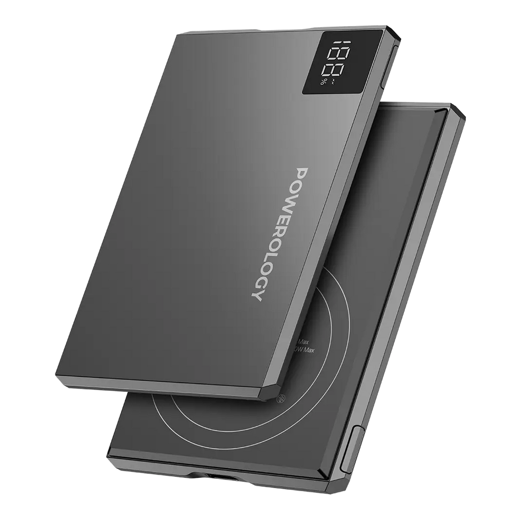 Powerology Tender 5000mAh MagSafe power bank in grey