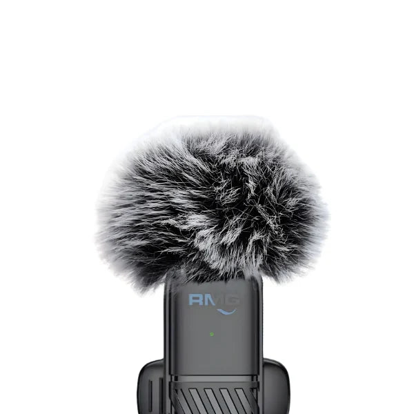 Portable Plokama VM-20 wireless microphone for vlogging and interviews
