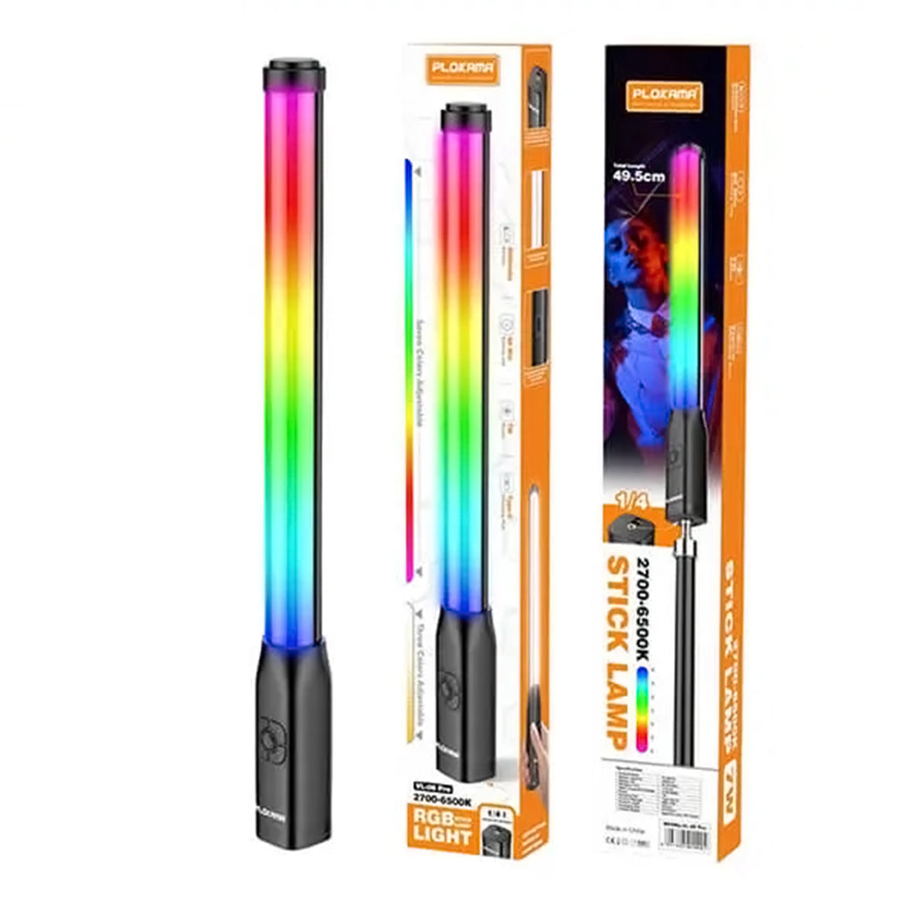 Plokama VL-06 Pro RGB light stick color effects