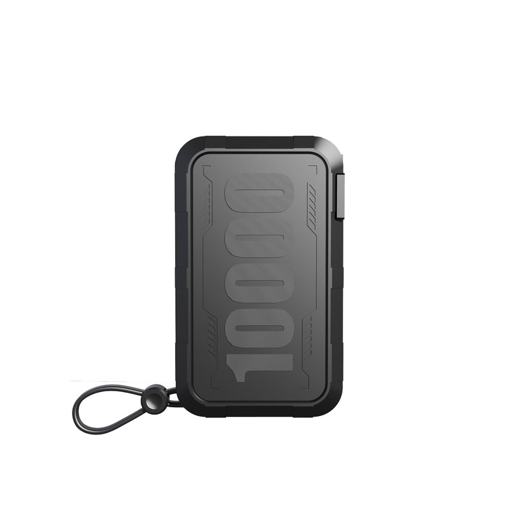 Portable Porodo power bank and wall charger combo
