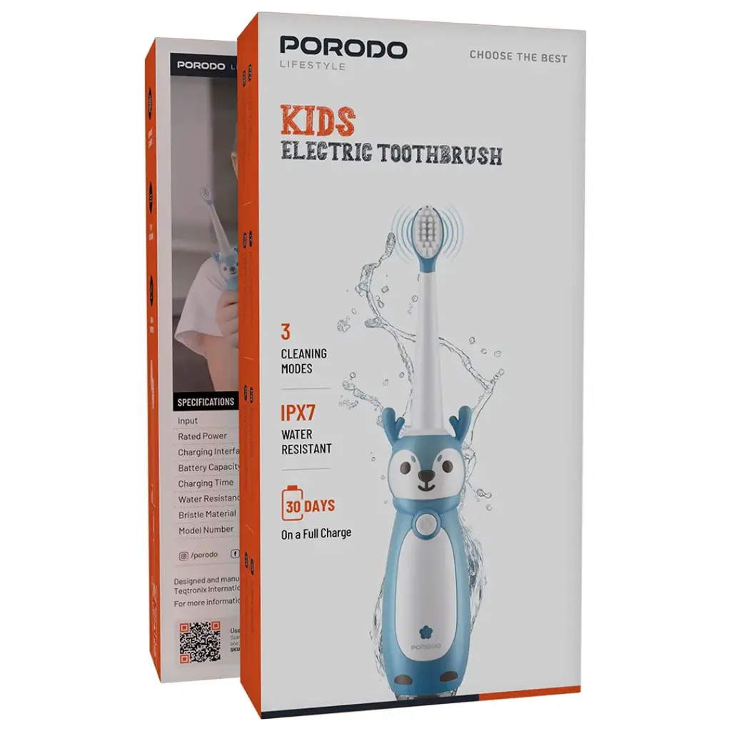 Porodo Lifestyle Kids Electric Toothbrush