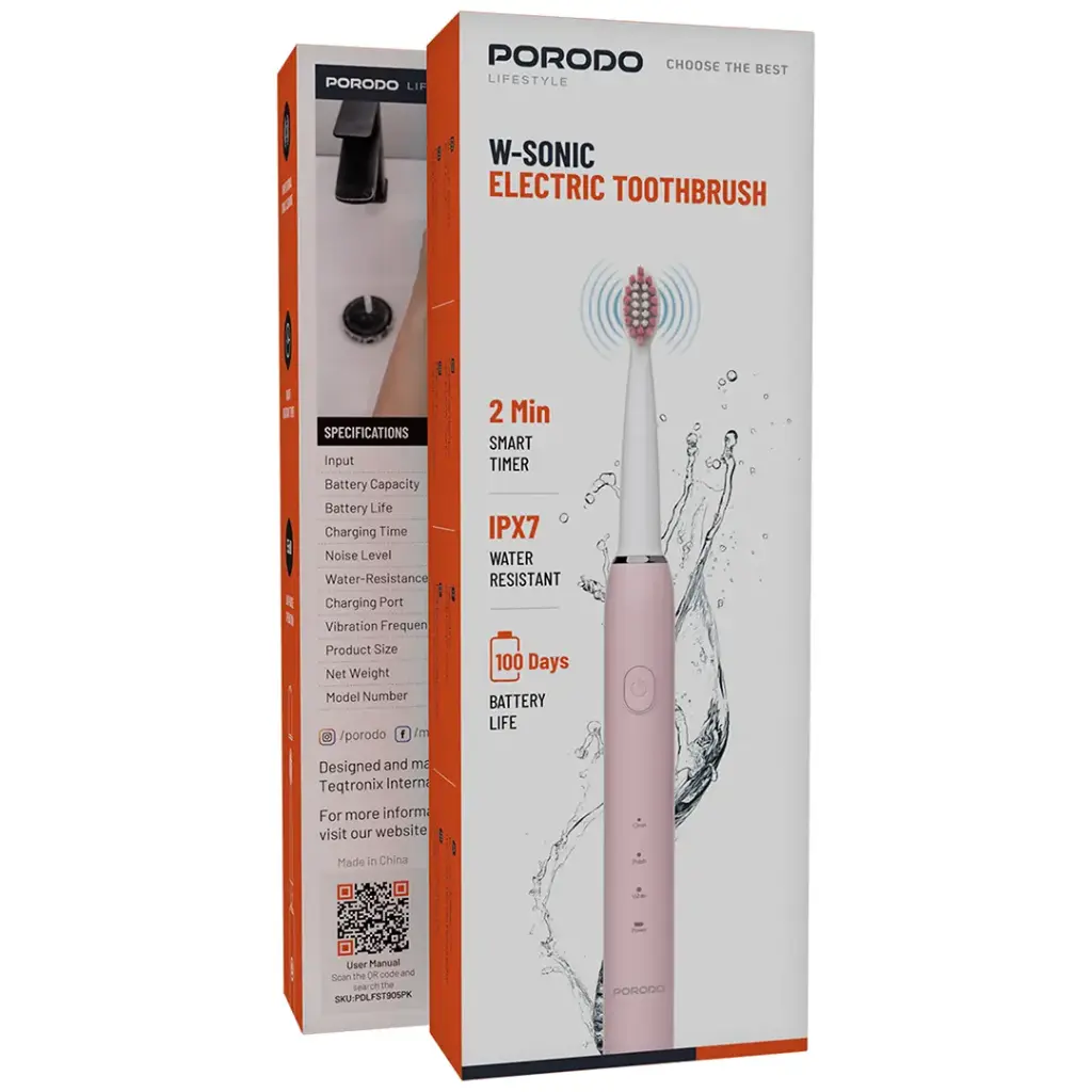 Porodo Lifestyle electric toothbrush for professional oral care