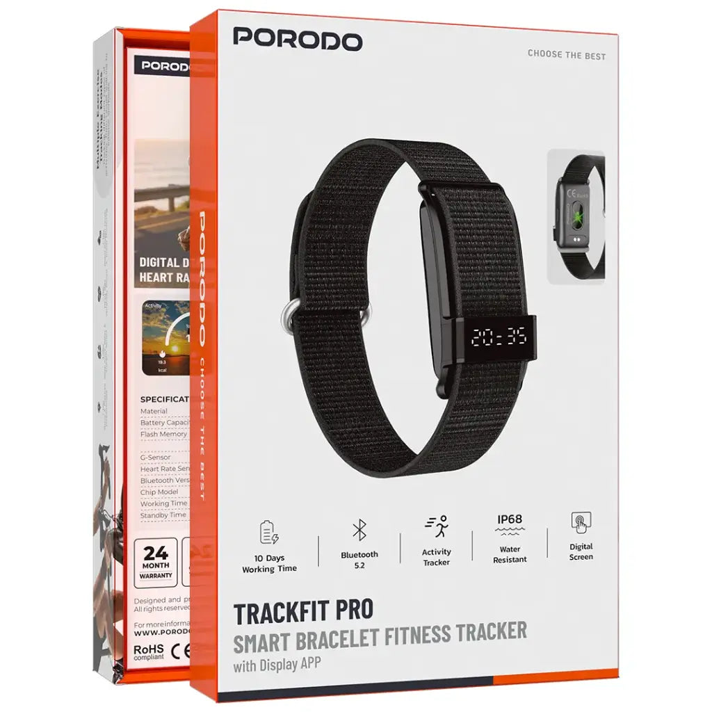 Porodo Trackfit Pro – BR Fit App Connectivity