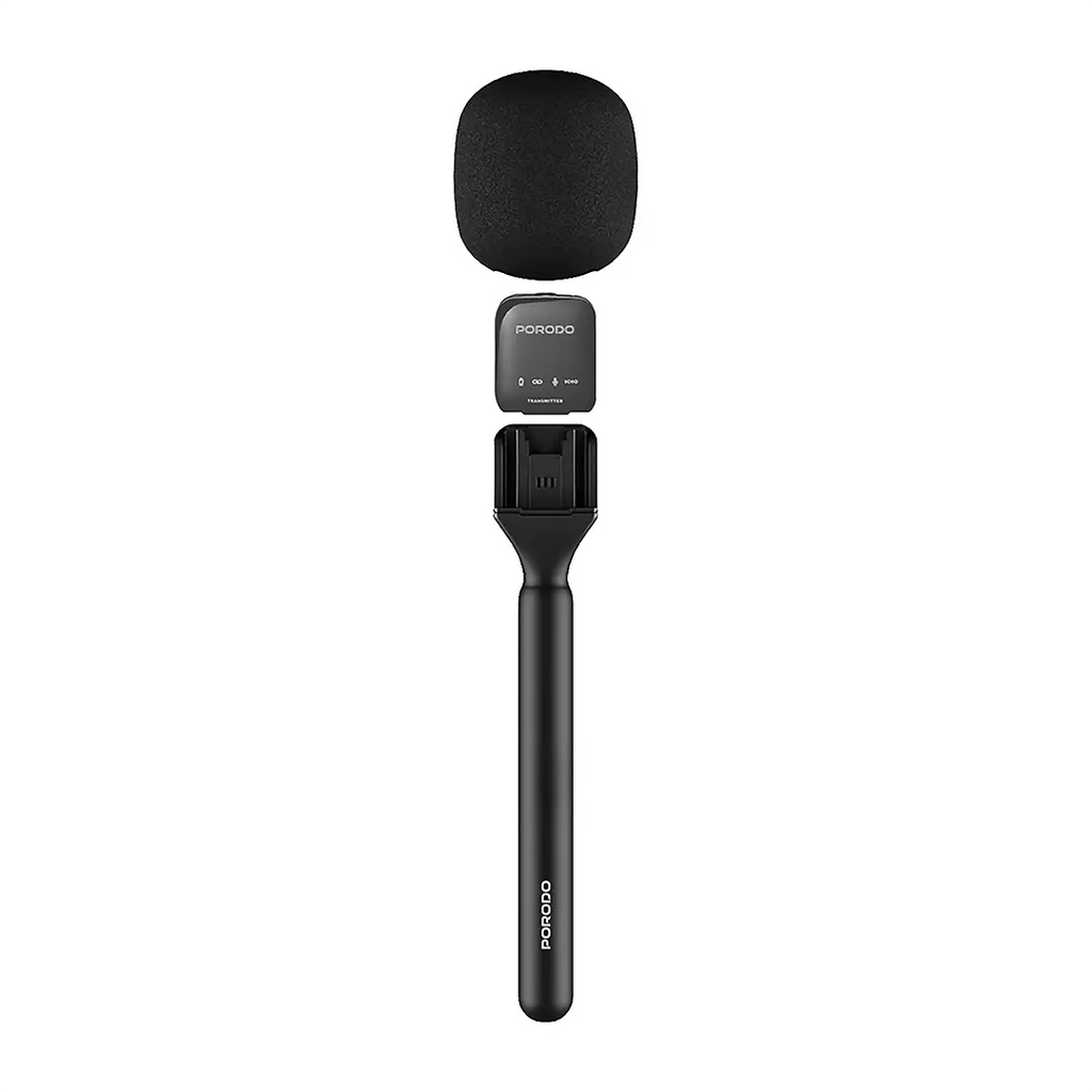 Porodo PD-LFST133 lavalier mic – Type-C charging, 10–12h battery