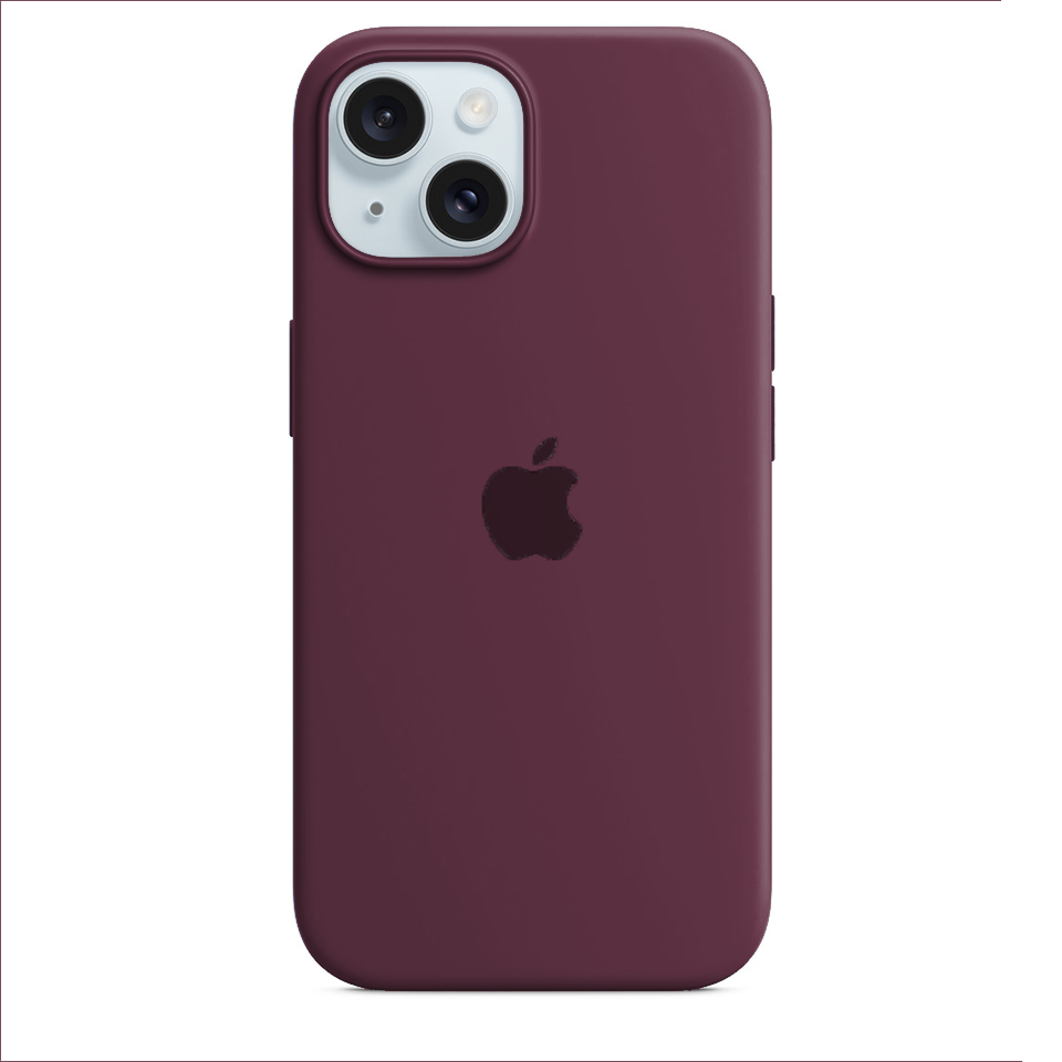 iPhone 15 Plus Silicone Case – Navy Color