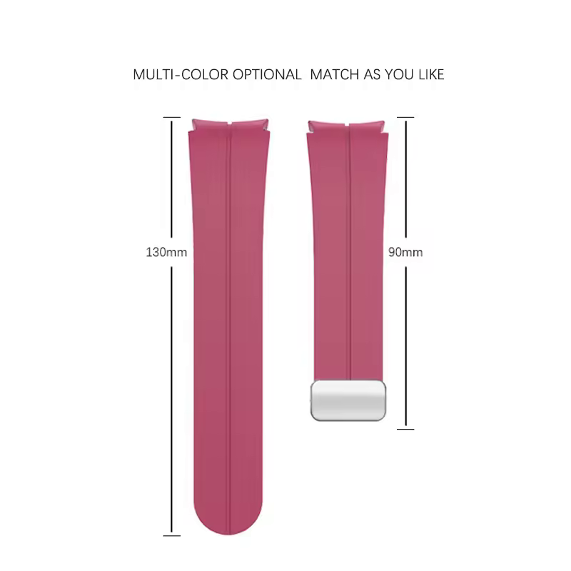 Original Magnetic Silicone Strap for Samsung, Xiaomi, Huawei Watches