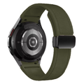 Premium leather magnetic Samsung Galaxy Watch band front view