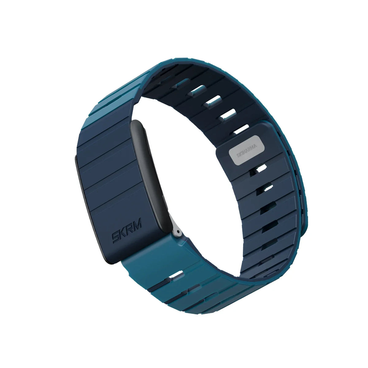 Soft silicone WHOOP 5.0 MG wrist strap by SKINARMA
