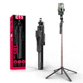Quadripod C11 Adjustable Tripod Stand – Lightweight & Stable with Phone Holder