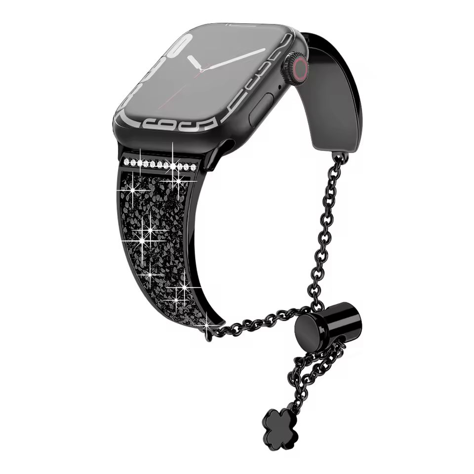 Women's Diamond Metal Apple Watch Band – All Colors