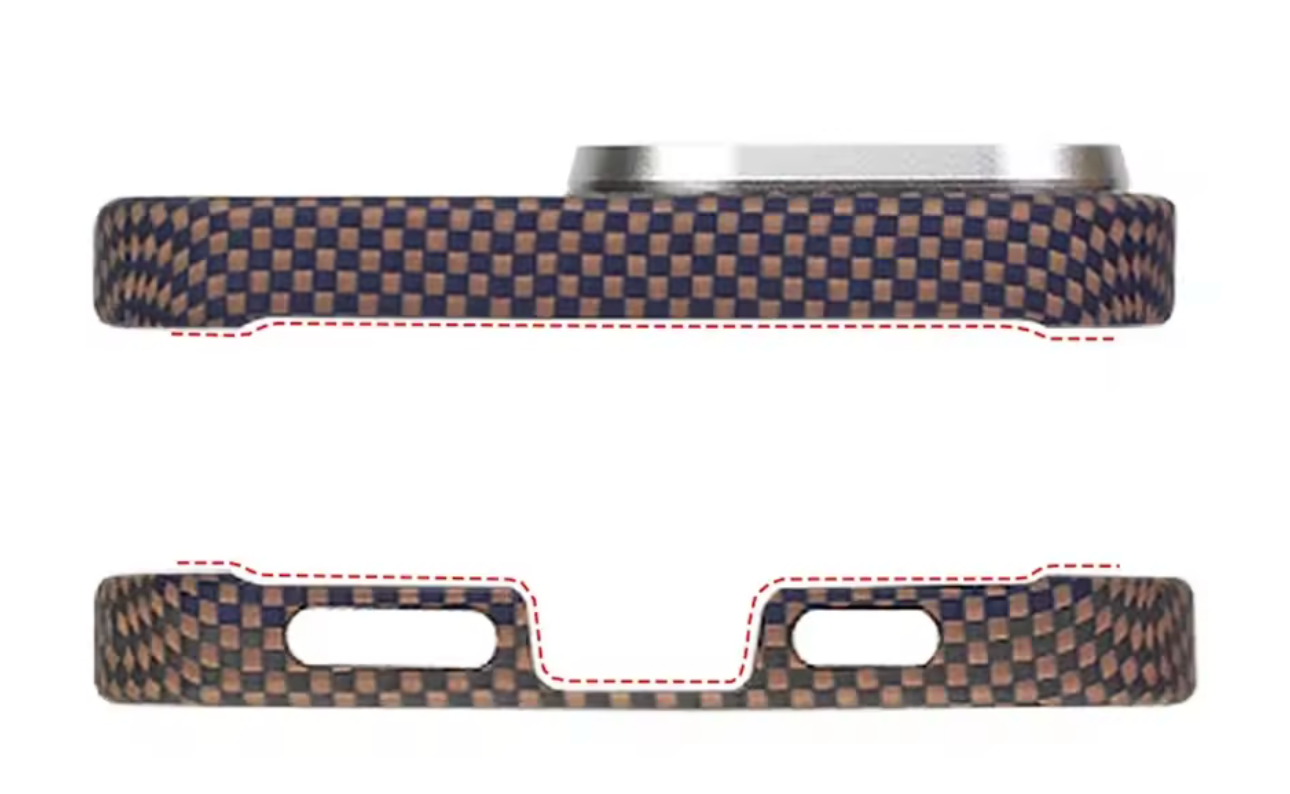 Blue Knit MagSafe Case iPhone – MagSafe Alignment Demo