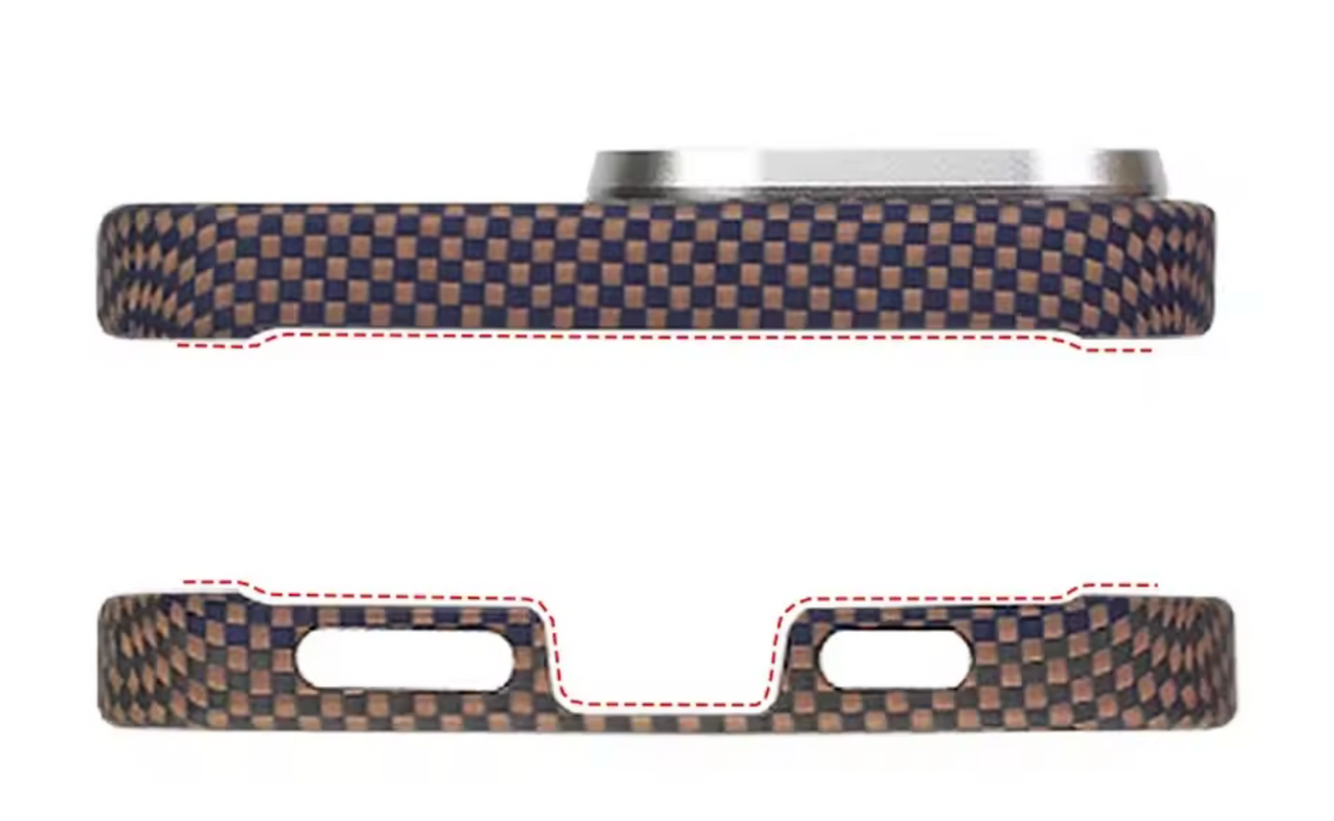 Blue Knit MagSafe Case iPhone – MagSafe Alignment Demo