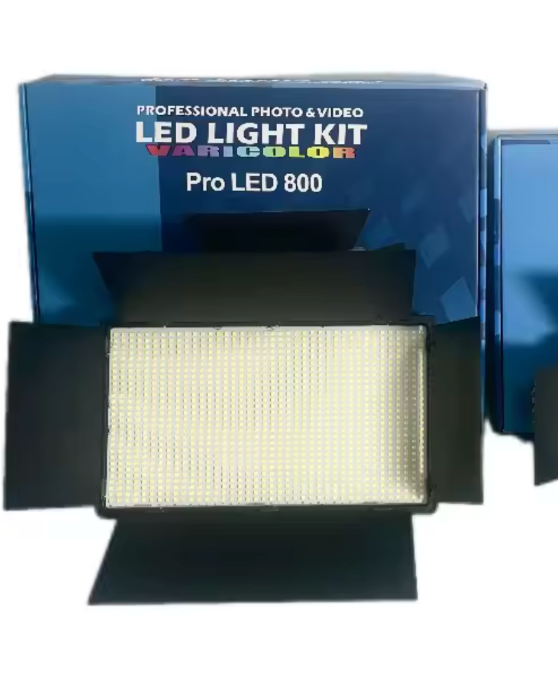LED U800 Complete Studio Bundle – Light Kit + Dual Battery Pack