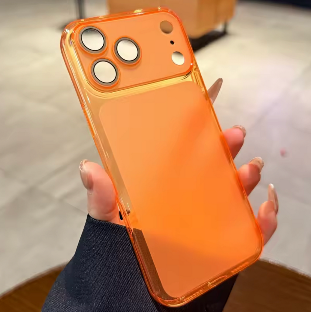 Matte frosted TPU case iPhone 17 Pro front view
