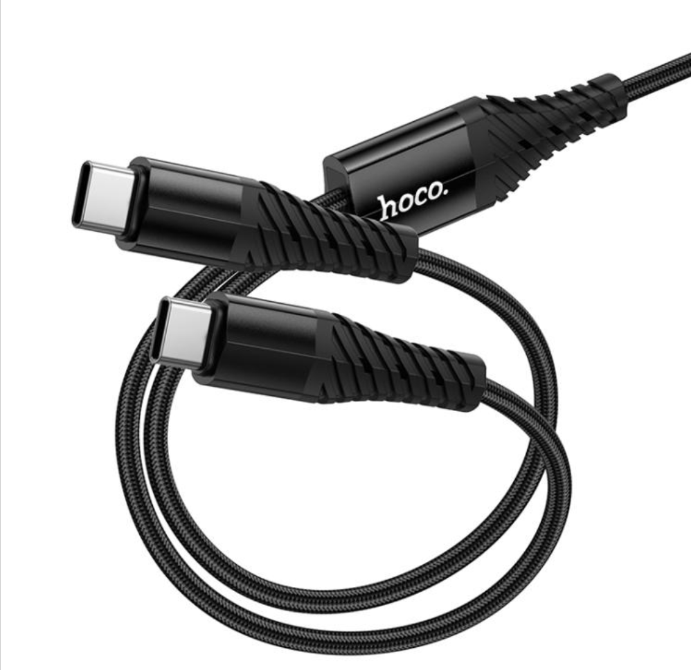 2-in-1 USB-C to USB-C Cable 1M HOCO X123