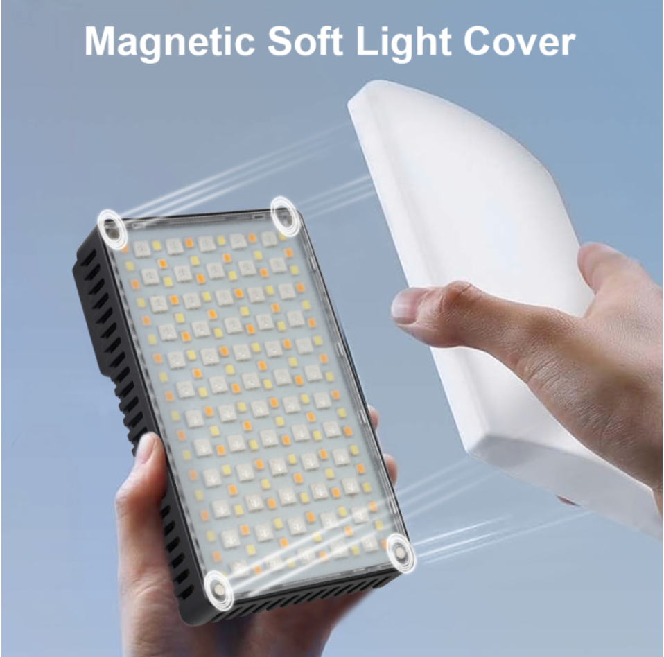 JMARY FM-180RGB studio light with adjustable color temperature
