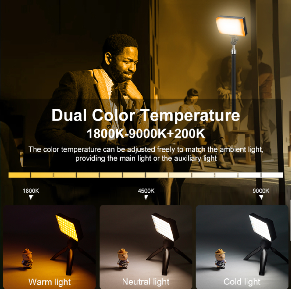 RGB Video Fill Light JMARY FM-180RGB