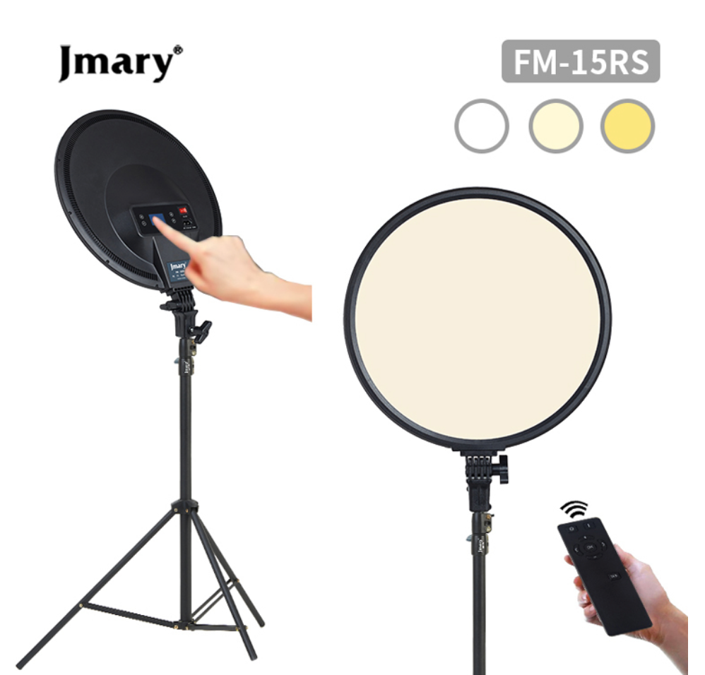 Professional JMARY FM-15RS photography and livestream lighting
