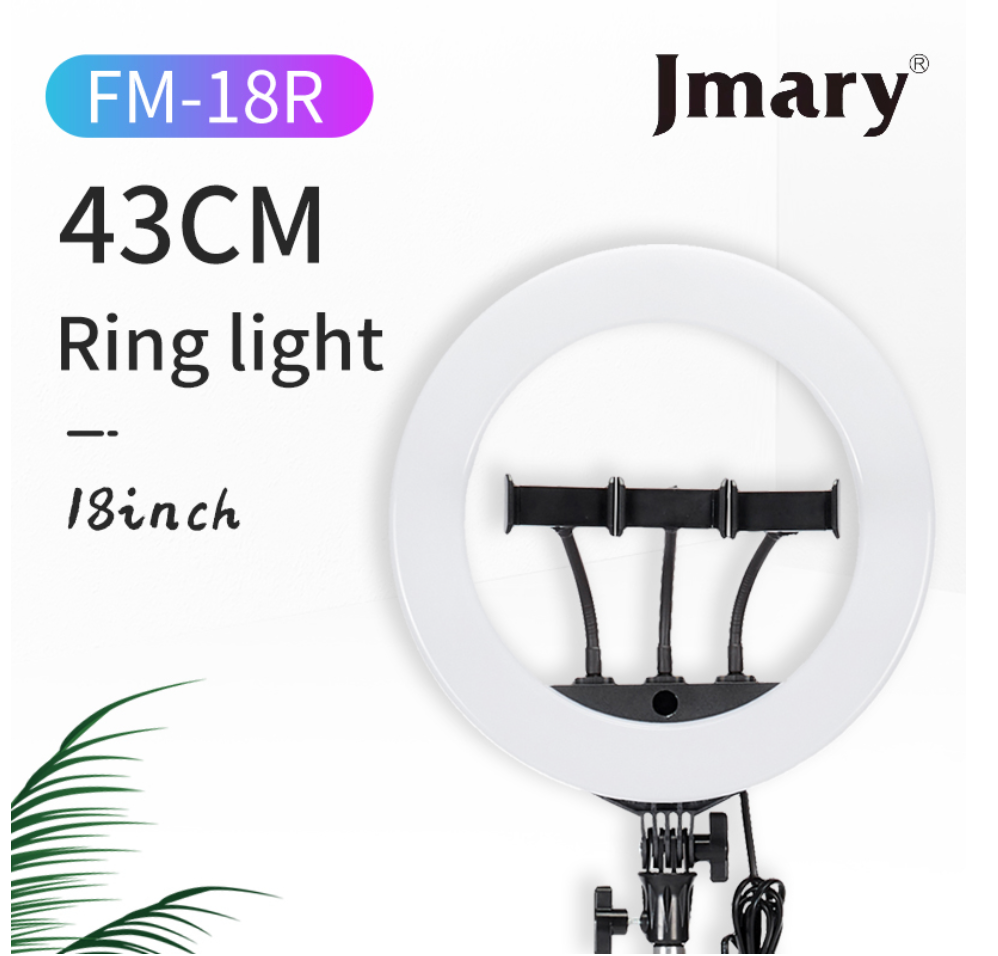 JMARY FM-18R content creator lighting setup