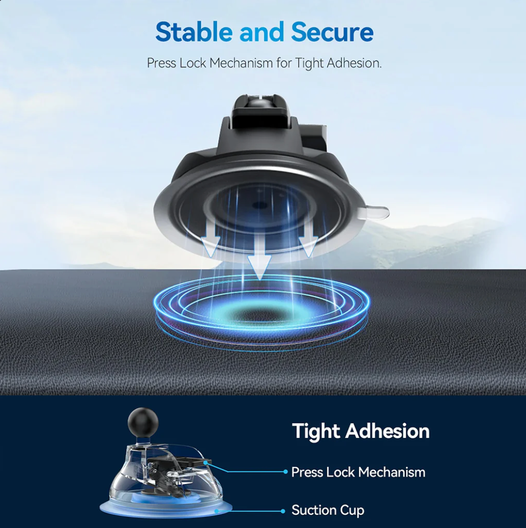 TELESIN Magnetic Car Phone Mount - Overview