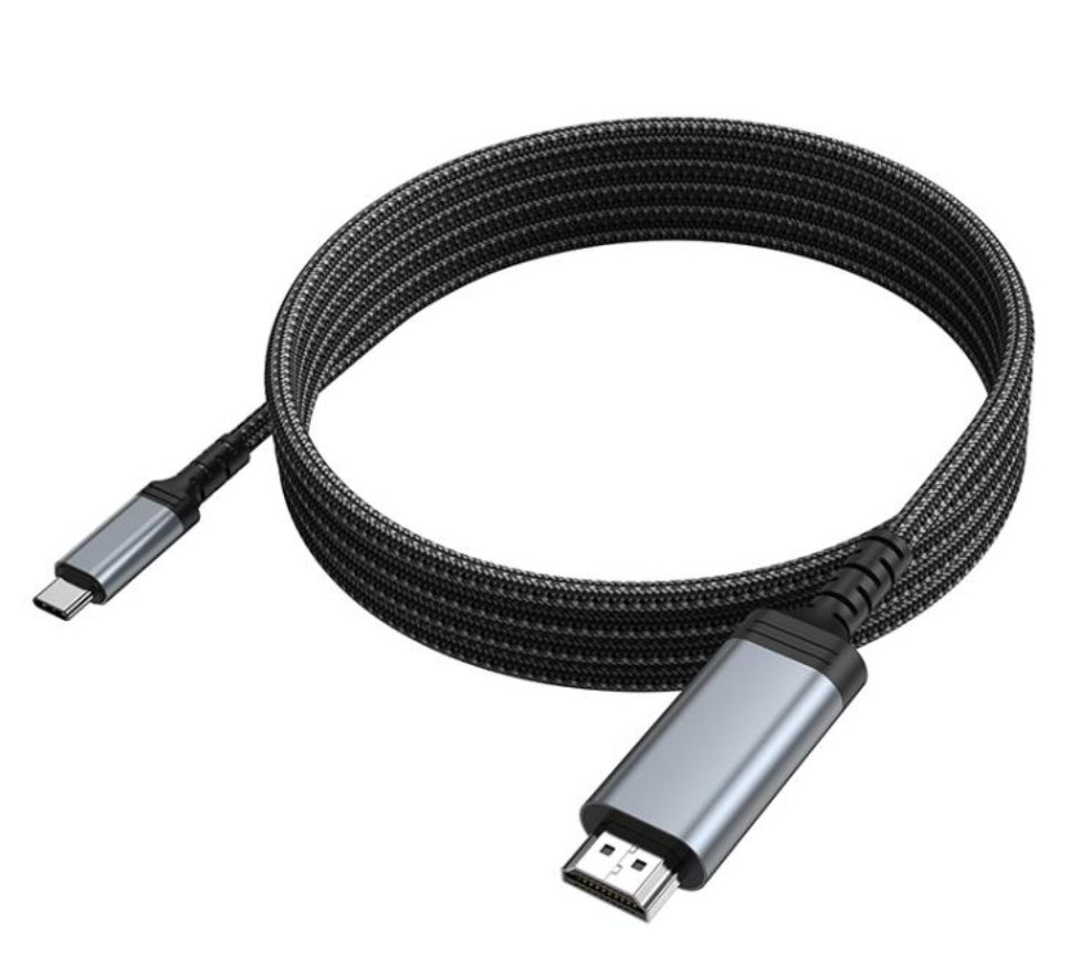 HOCO UA43 USB-C HDMI adapter aluminum shell detail