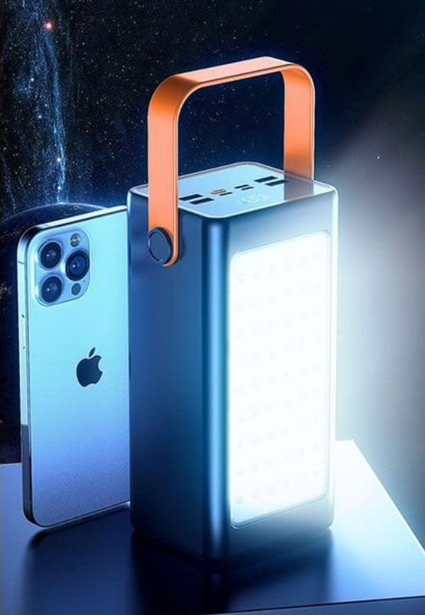50000mAh Power Bank with LED Light