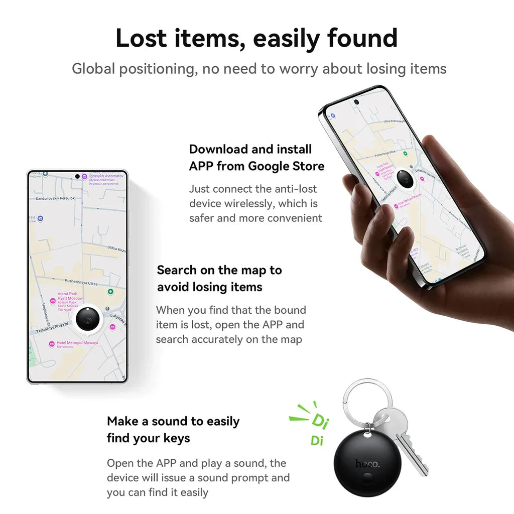 HOCO E93A Bluetooth smart tracker for Android