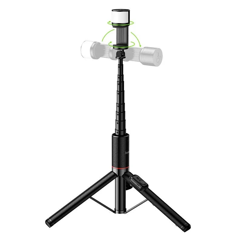 HOCO K34 all-in-one selfie tripod with LED fill light
