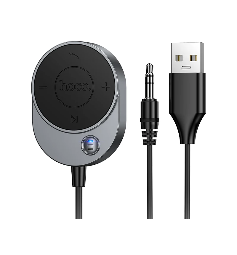HOCO E150 Bluetooth AUX receiver front view