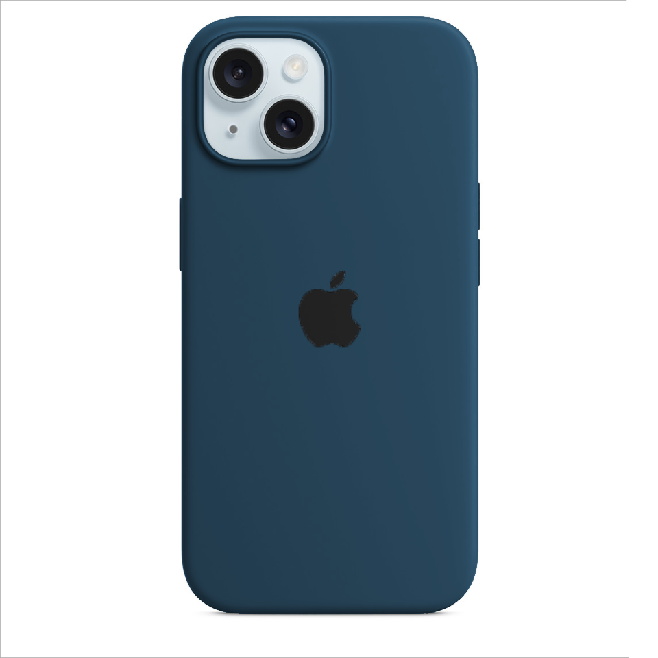 iPhone 15 Plus Silicone Case – Mulberry Color