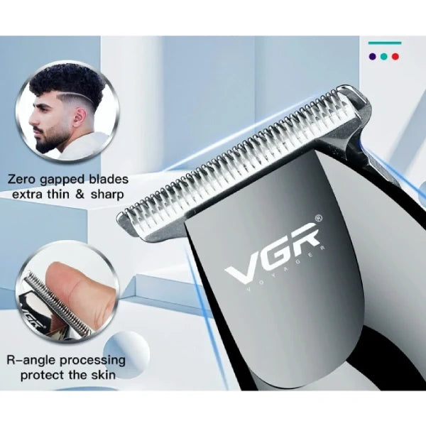 VGR V-030 professional hair trimmer with accessories