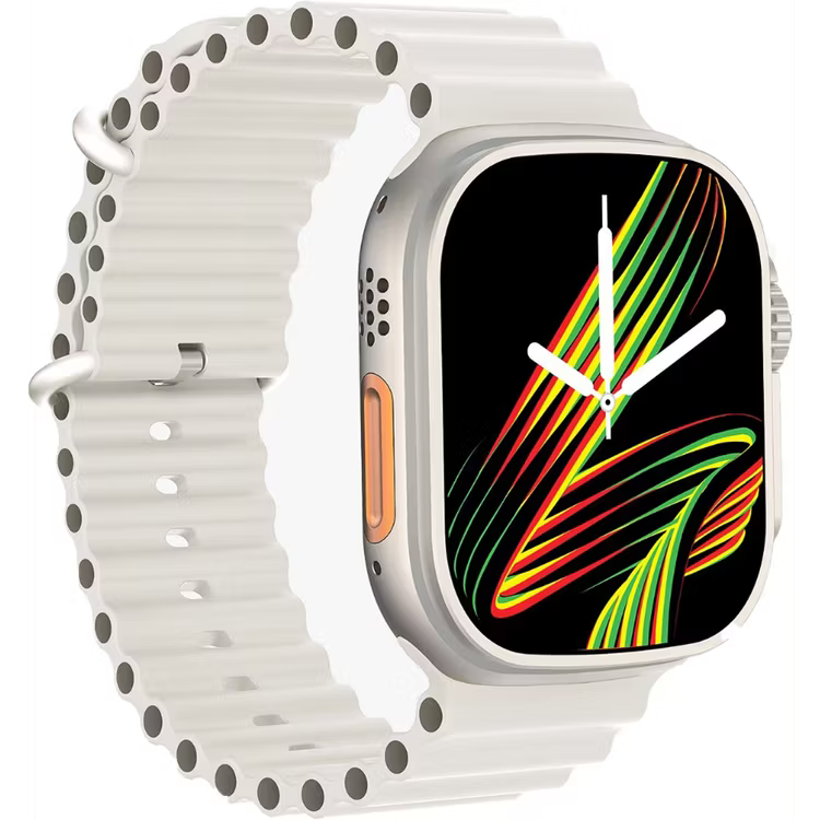 Green Lion Communicate Ultra Smart Watch – 1.85 DISPLAY AMOLED Display, Bluetooth 5.0, Wireless Charging