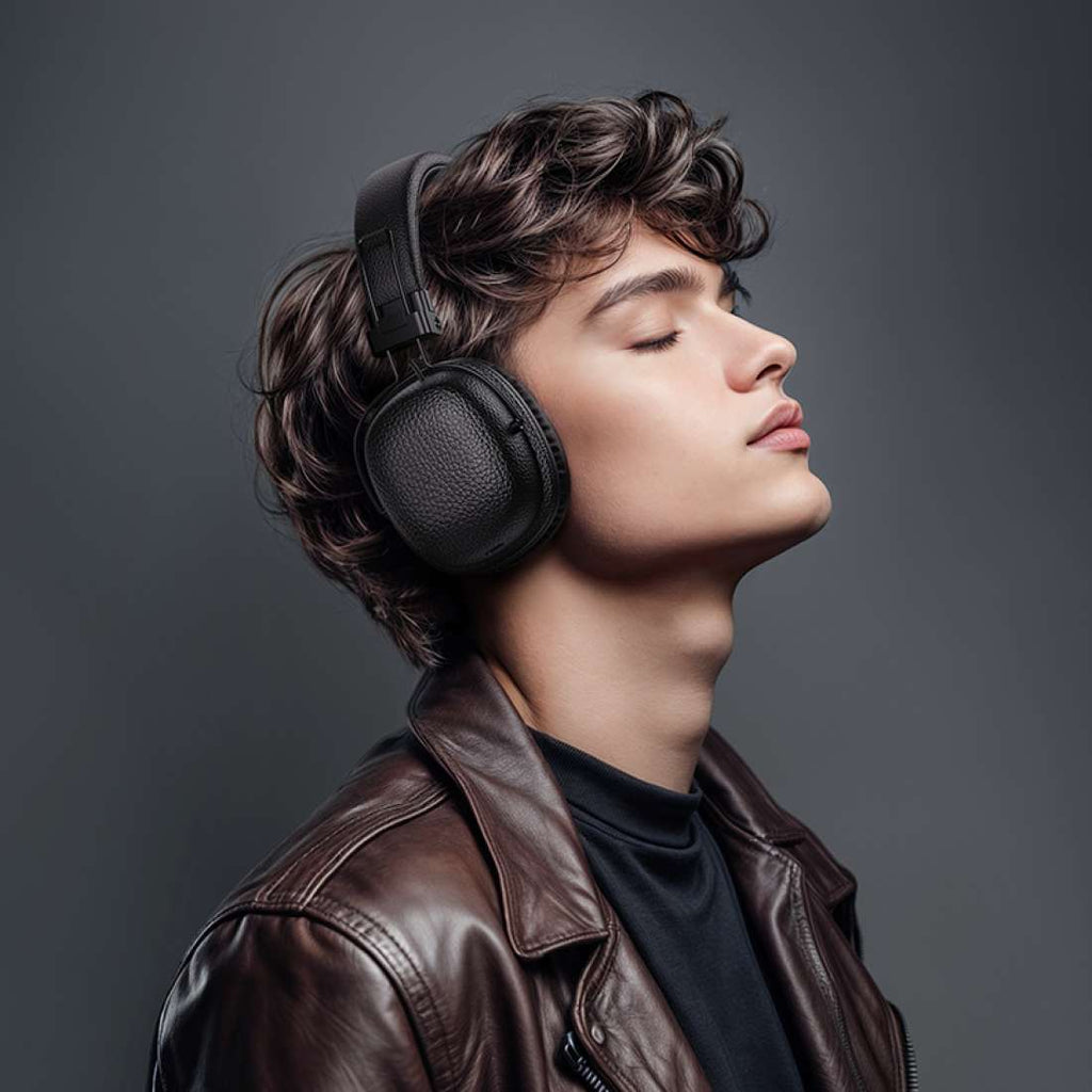 Hoco W64 Wireless Headset – Black | Stereo Sound & All-Day Comfort