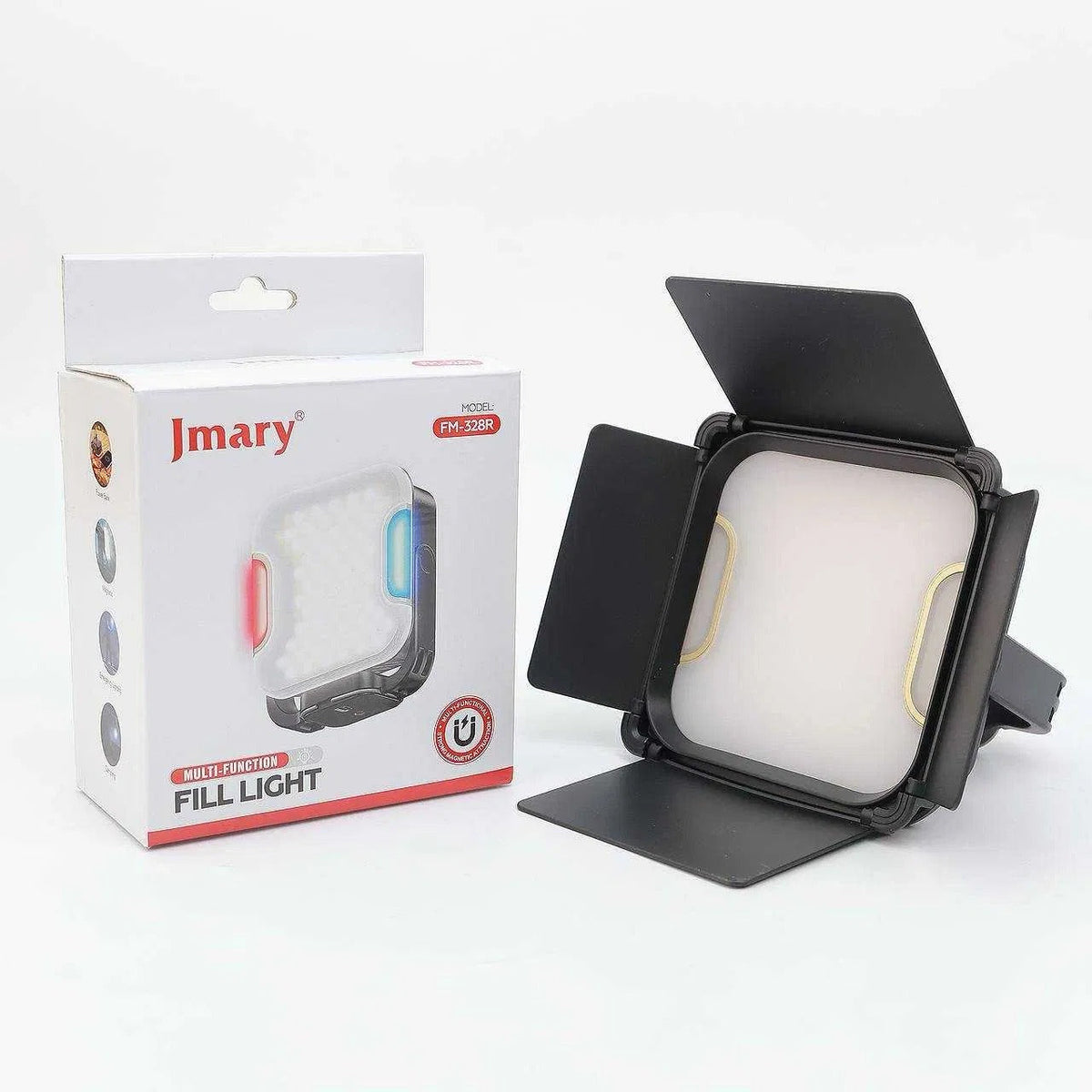 Rechargeable LED fill light with adjustable color temperature
