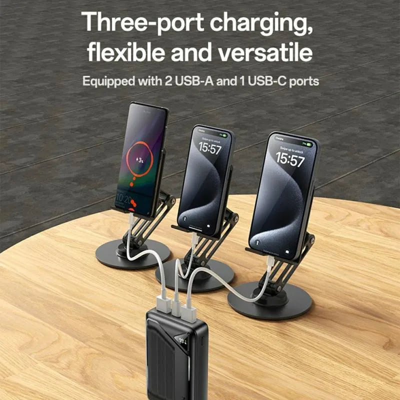 Portable YESIDO YP82 22.5W fast charging power bank.
